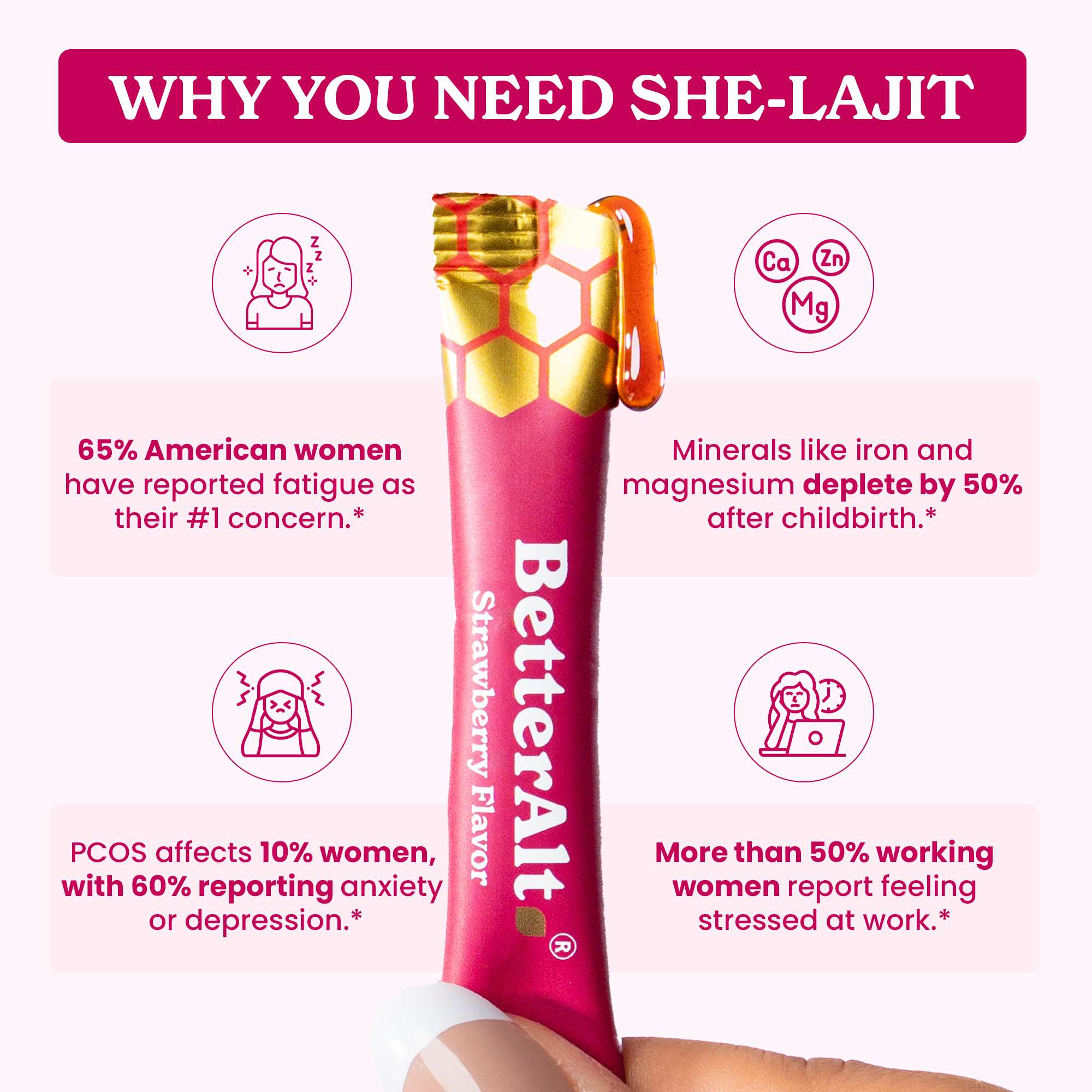 SHE-Lajit Honey Sticks