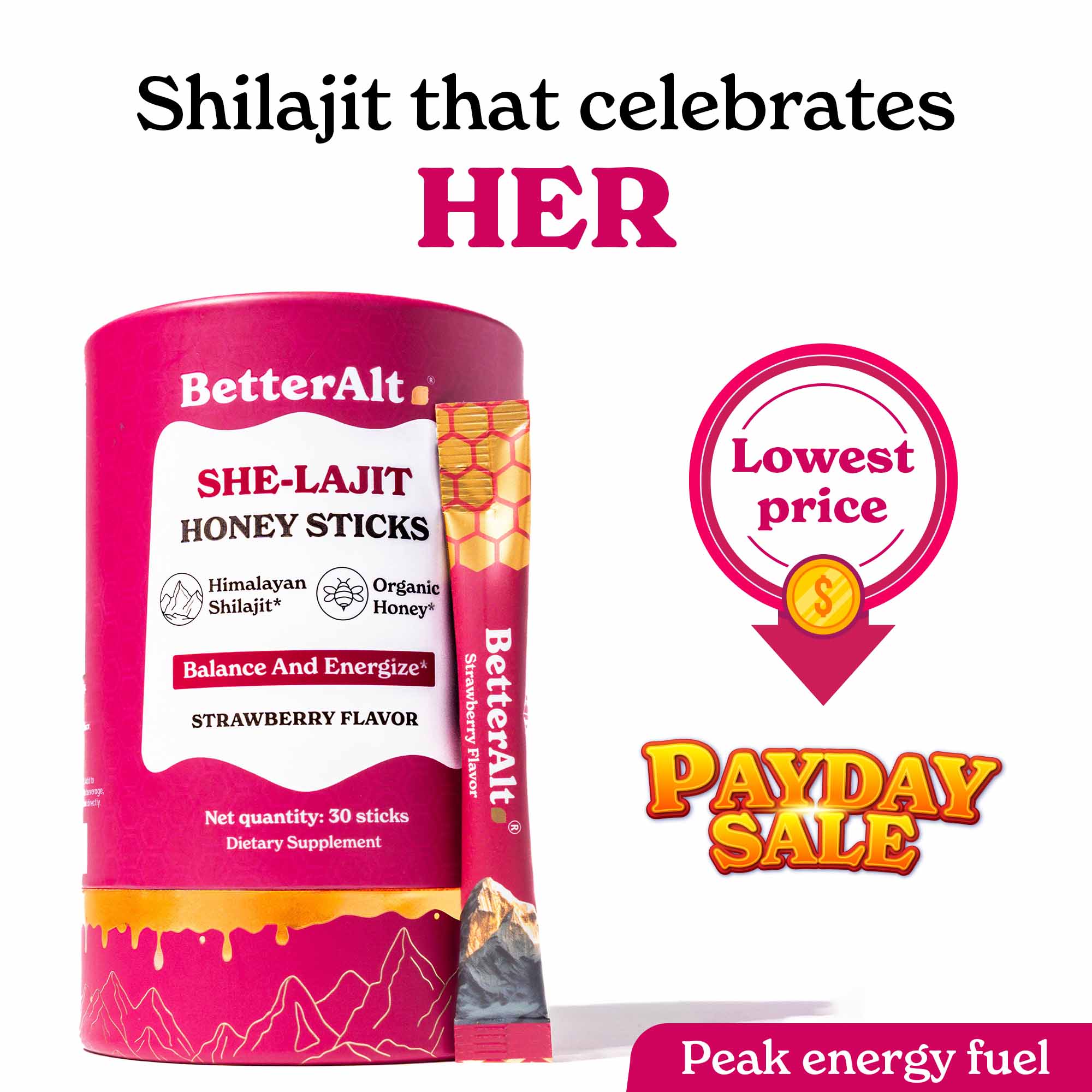 SHE-Lajit Honey Sticks