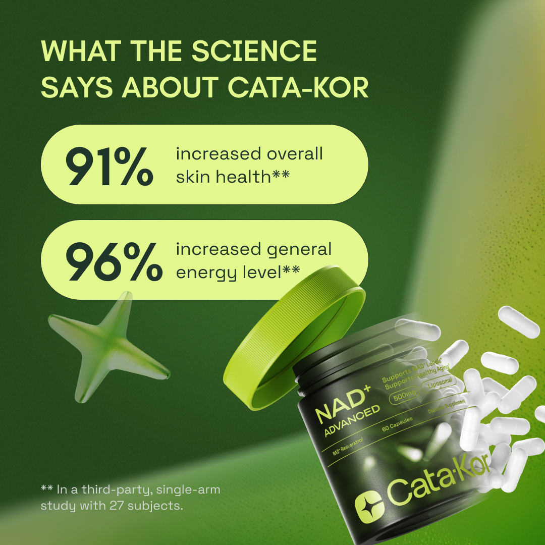 Cata-Kor NAD+ Advanced | NAD with Resveratrol